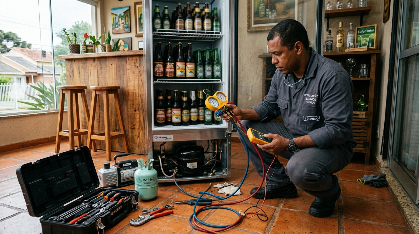 Conserto de cervejeira em Gravataí‑RS